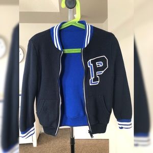 Polo Ralph Lauren Boys' Reversible Zip-Up Sweater